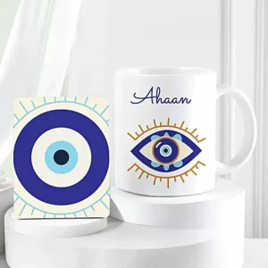 Evil Eye Charm & Customised Keepsake Gift