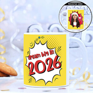 Personalised Dream Big Mug