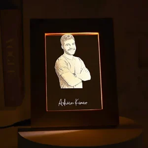 Personalised LED Photo Frame For Him