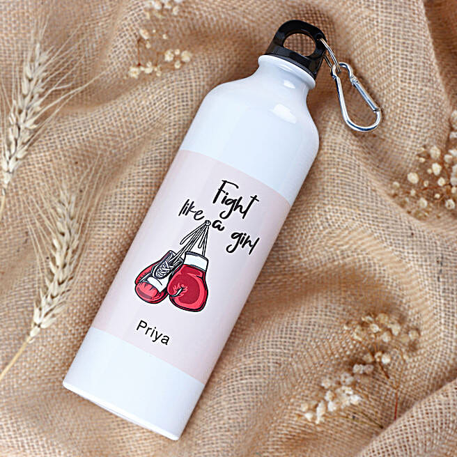 Fight Like A Girl Water Bottle