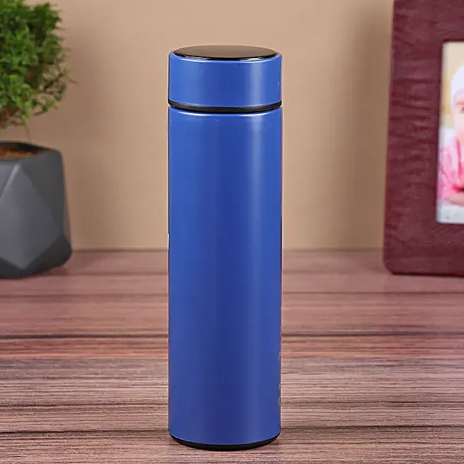 Personalised Temperature Blue Bottle