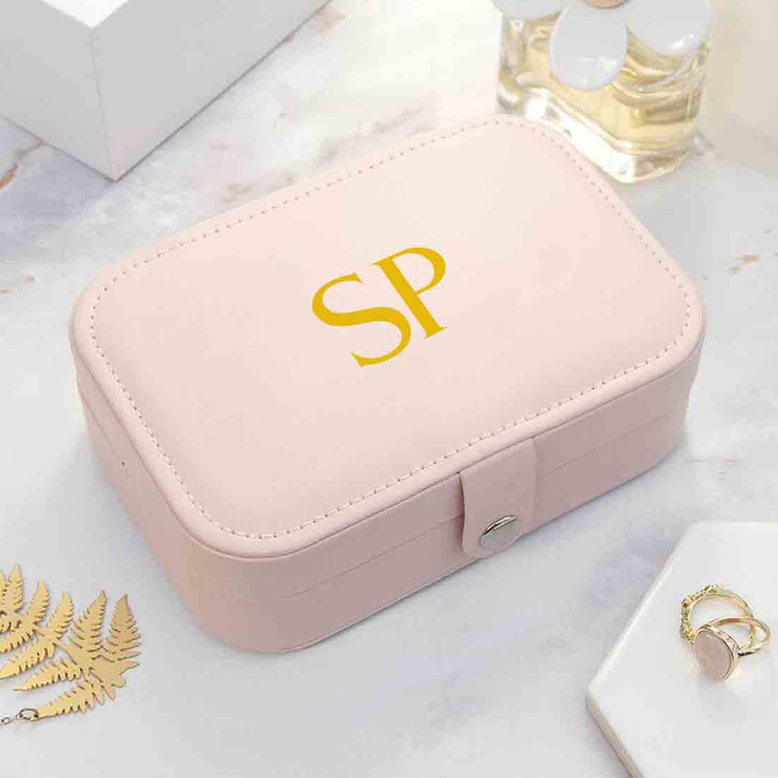 Customized Jewellery Box Girls Travel Storage Case