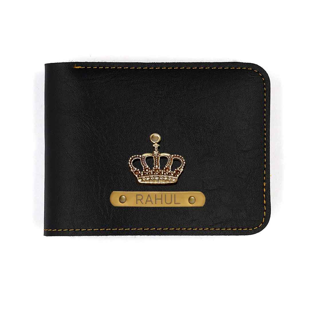 Personalized Wallet with Name & Charm