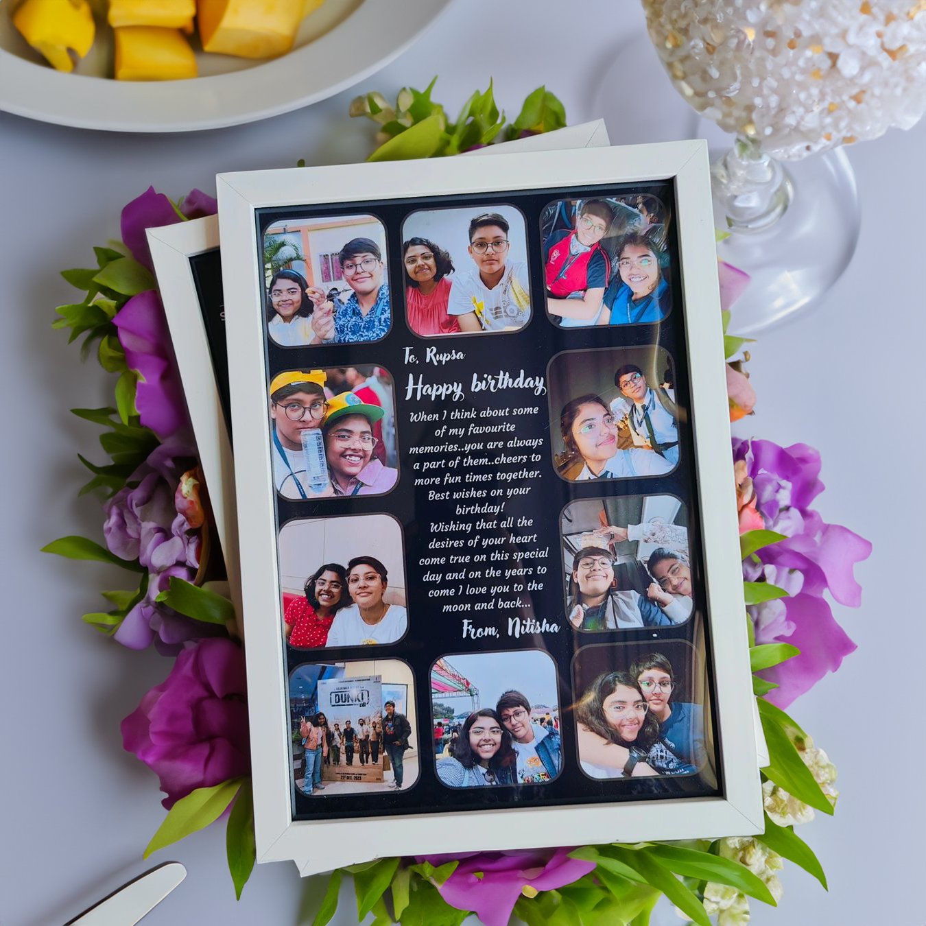 Birthday Memories Wall Frame