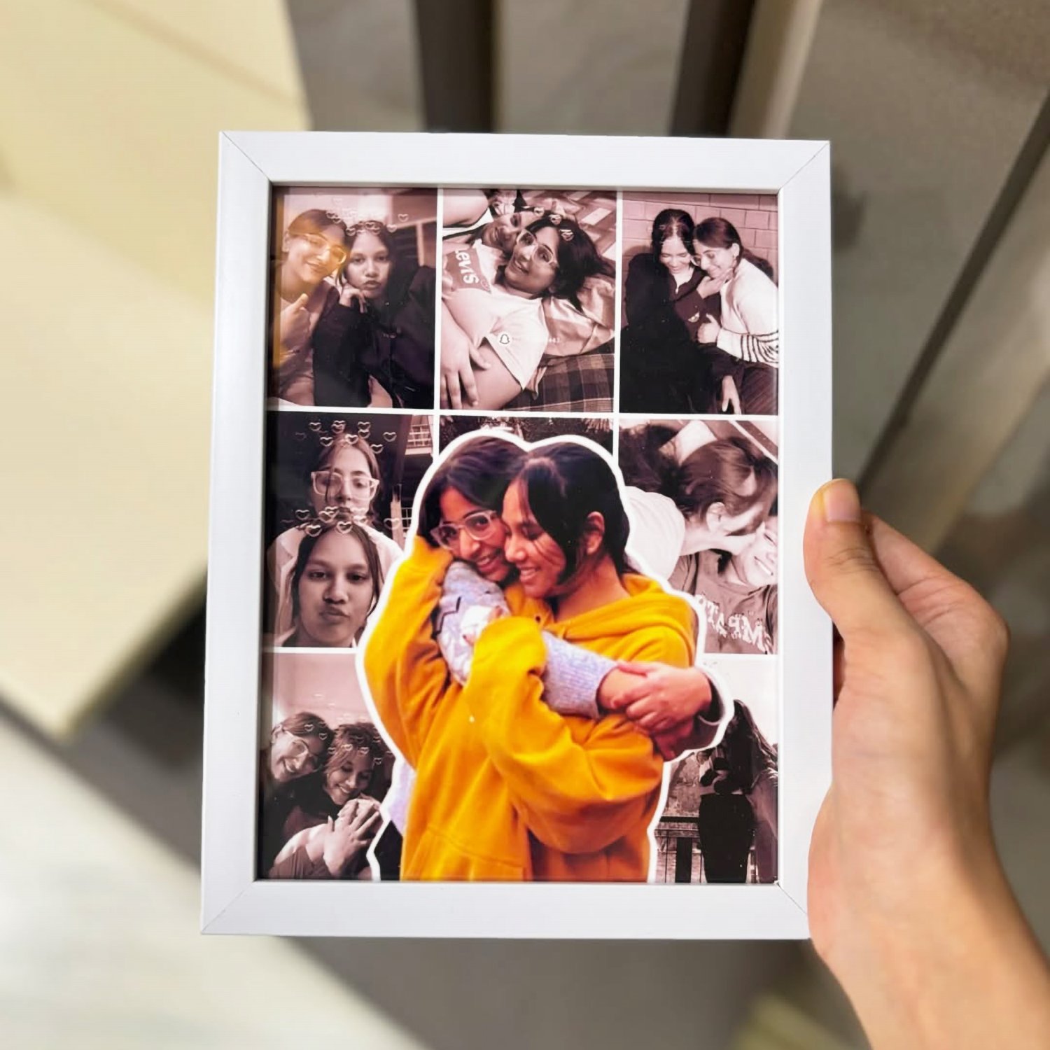 Custom Mini Mosaic Photo Frame