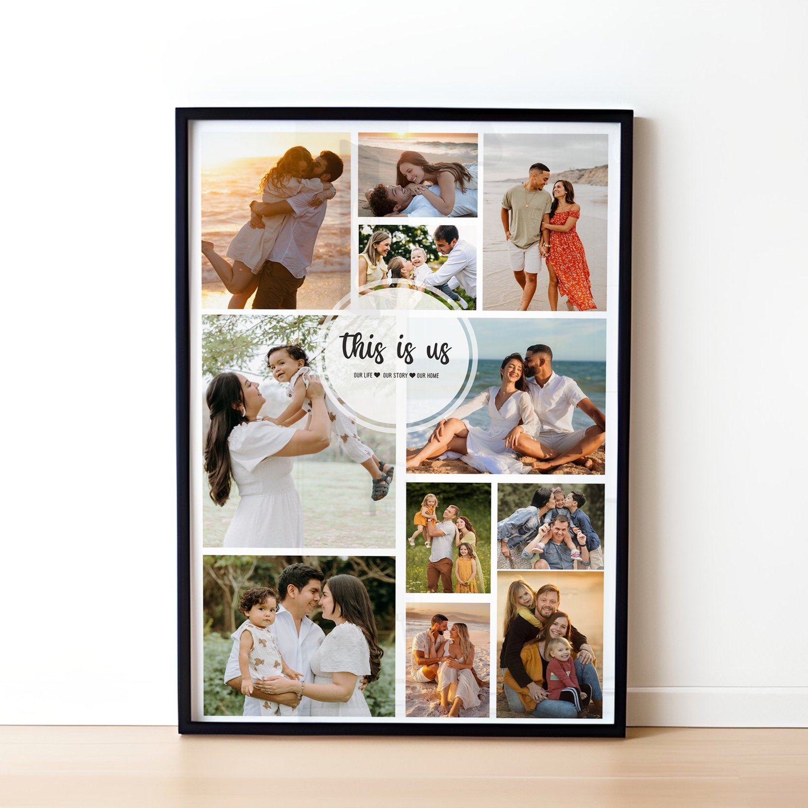 Family Photo Collage Frame