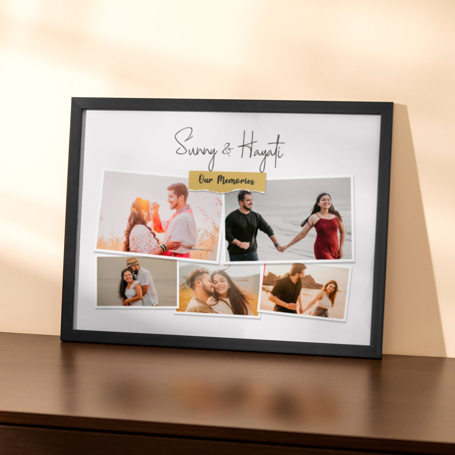 Personalised Couple Collage Frame