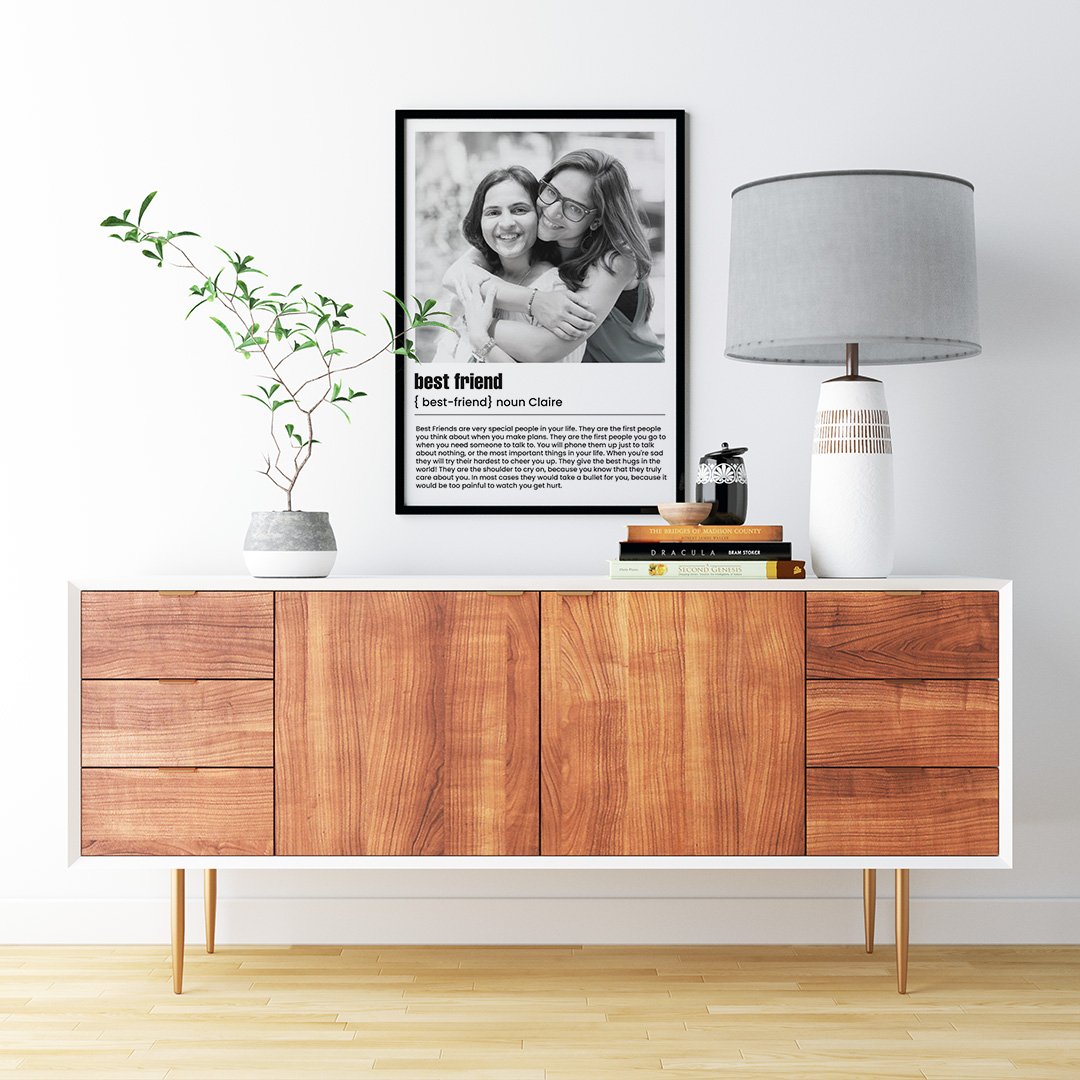 Personalized Digital Portrait for Best Friend