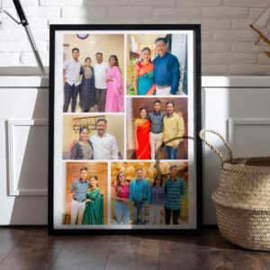 Photo Collage Frame with 6 Photos - Photo Frames | Personalized Gifts Noida Delhi NCR
