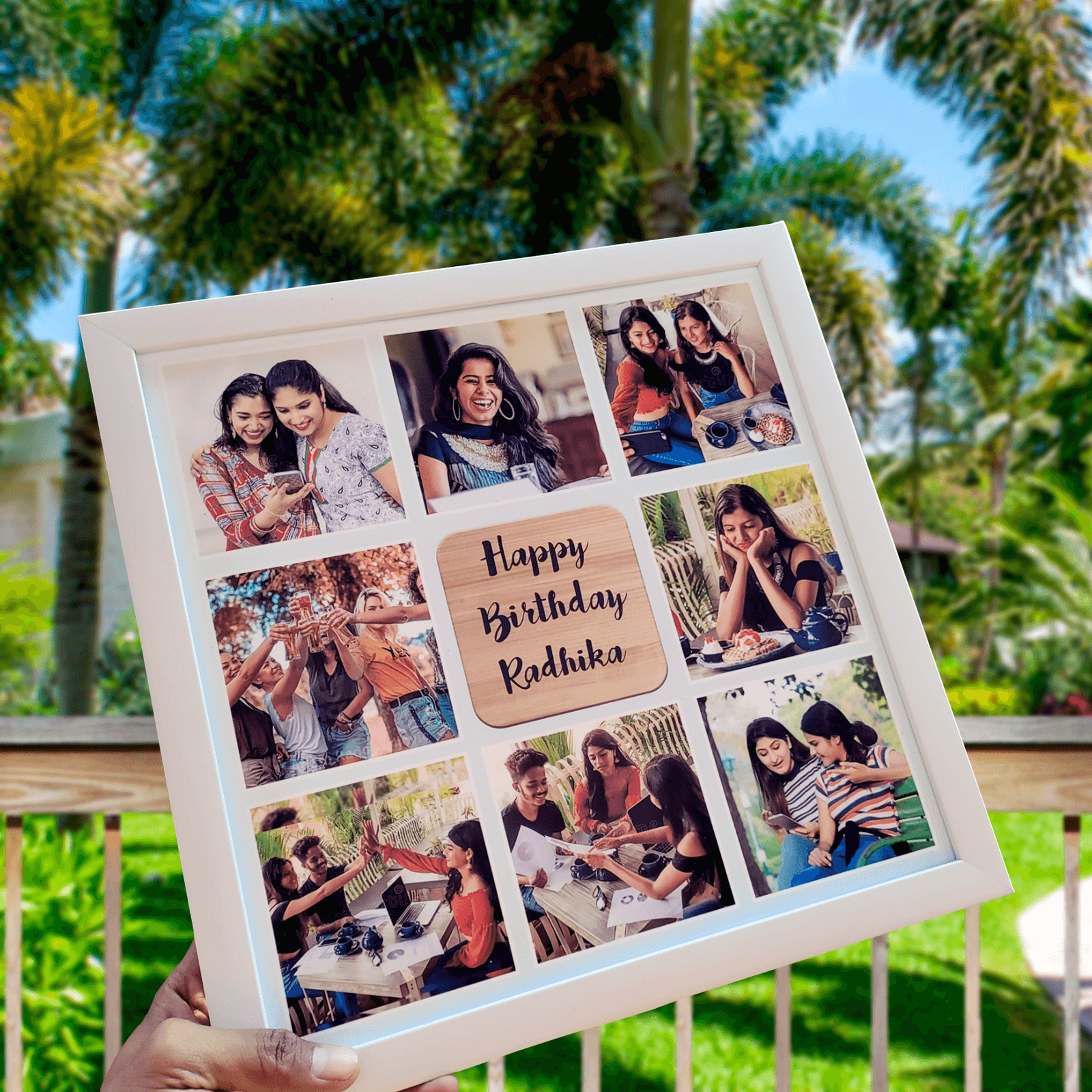 Square Photo Collage for Birthday