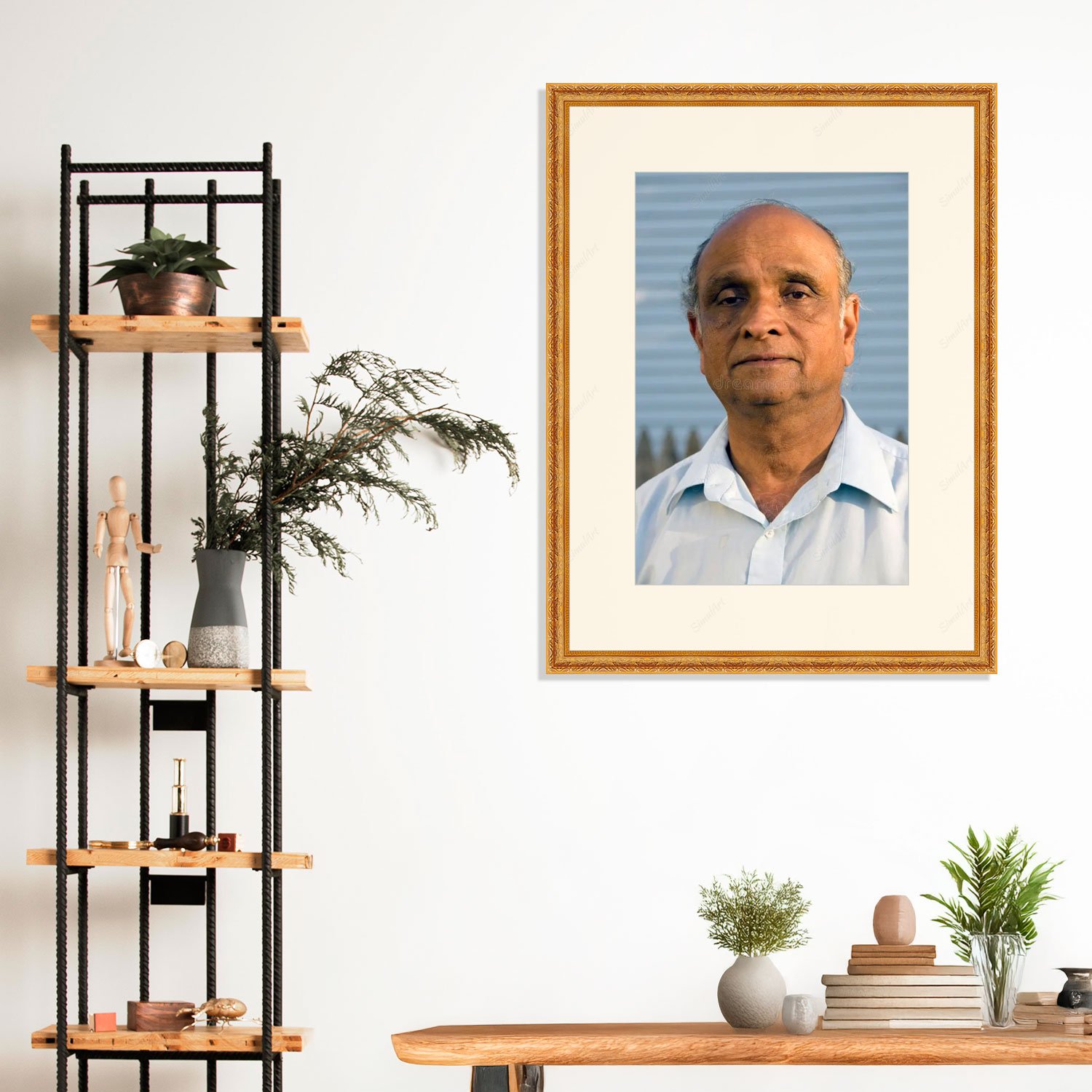 Individual Photo Framed Print with Mat & Glazing